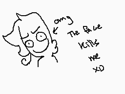 Drawn comment by ArtsyAngel
"The Race Kills Me XD"