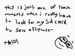 Drawn comment by SpîçyFüsé