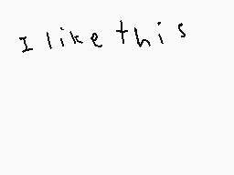 Drawn comment by 13
"I like this"