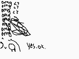 Drawn comment by 〒Ⓐ¢○DⓇⒶG○N
"yes.ok."