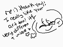 Drawn comment by twig