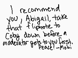 Drawn comment by Mobizure