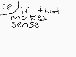 Drawn comment by Daydream