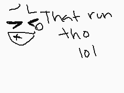 Drawn comment by pizza☀
"That run tho 101"