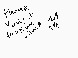 Drawn comment by Precure