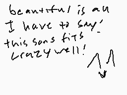 Drawn comment by Precure