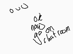 Drawn comment by eevee_gal
"oouc ok 100% go on chat room"