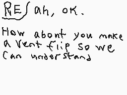 Drawn comment by Emilee