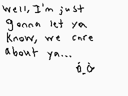 Drawn comment by Emilee