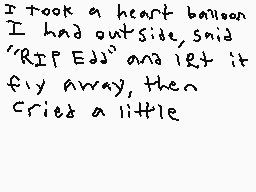 Drawn comment by Emilee