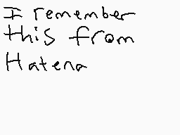 Drawn comment by Emilee