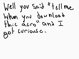 Drawn comment by NioXoiN