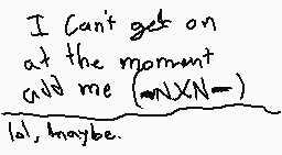 Drawn comment by NioXoiN