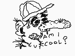 Drawn comment by Pintblench
"YUK COOL?"