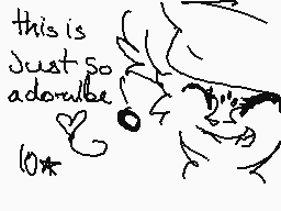 Drawn comment by cj※joker
"this is Just So adorable (0)"