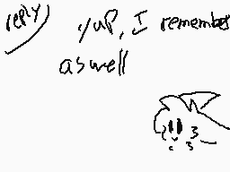 Drawn comment by SageWolf♥7