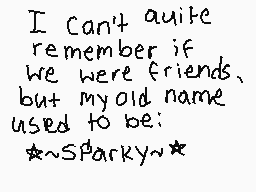 Drawn comment by ～Sparxy