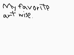 Drawn comment by Doctor Q.
"My favorite art wise."