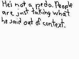 Drawn comment by Doctor Q.