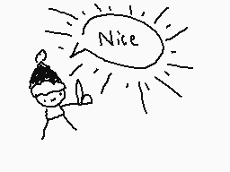 Drawn comment by The Sparks
"Nice"