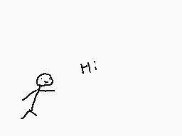 Drawn comment by The Sparks
"Hi!"