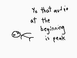 Drawn comment by The Sparks
"Ya that audio at the beginning is peak"