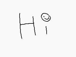 Drawn comment by The Sparks
"Hi!"