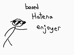 Drawn comment by The Sparks
"based Hatena enjoyer"
