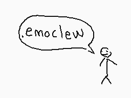 Drawn comment by The Sparks
".emoclew"