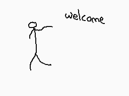 Drawn comment by The Sparks
"welcome"