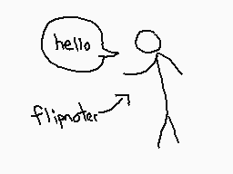 Drawn comment by The Sparks
"hello flipnote"
