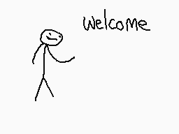 Drawn comment by The Sparks
"welcome"