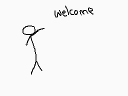 Drawn comment by The Sparks
"welcome"