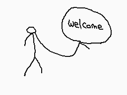 Drawn comment by The Sparks
"welcome"
