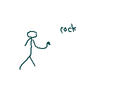 Drawn comment by The Sparks
"rock"