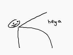 Drawn comment by The Sparks
"hey a"