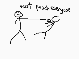 Drawn comment by The Sparks
"must punch everyone"