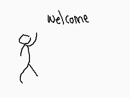 Drawn comment by The Sparks
"welcome"