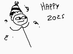 Drawn comment by The Sparks
"HAPPY 2025"