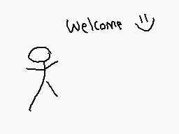 Drawn comment by The Sparks
"Welcome"