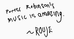 Drawn comment by Rouje