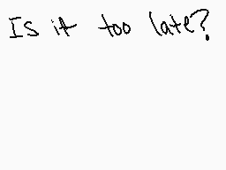 Drawn comment by pastel