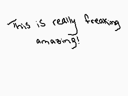 Drawn comment by pastel