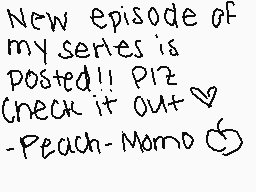 ζωγραφισμενο σχολιο του χρηστη Peach-Momo