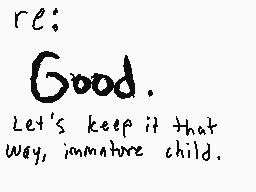 Drawn comment by SirSam