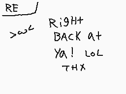 Drawn comment by Pluffle