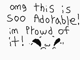 Drawn comment by Pluffle