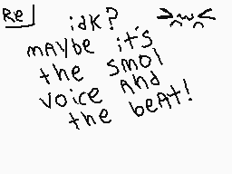 Drawn comment by Pluffle