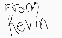Drawn comment by kevin