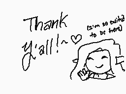 Drawn comment by WSTAudrey
"Thank y'all!~ ♡"